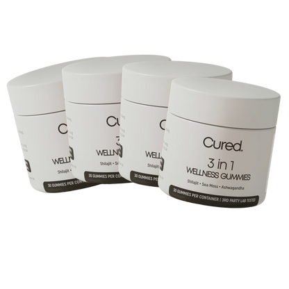 CURED. 3-IN-1 WHITE